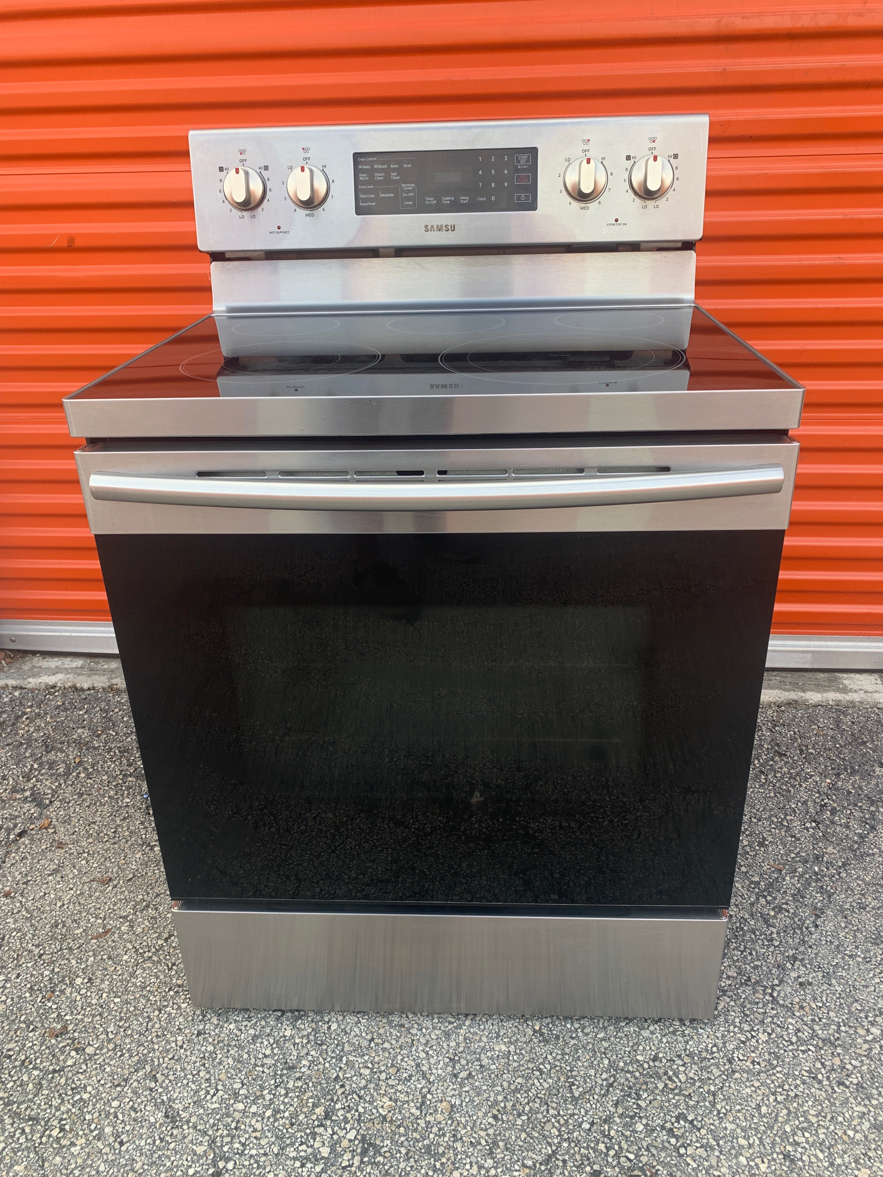 Samsung Stainless Steel Electric Stove Samsung Stainless Steel Electric Stove